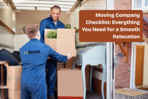 Moving company checklist