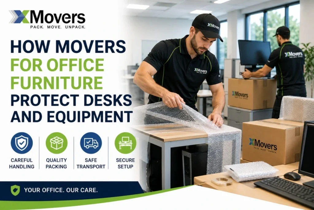 How Movers for Office Furniture Protect Desks and Equipment
